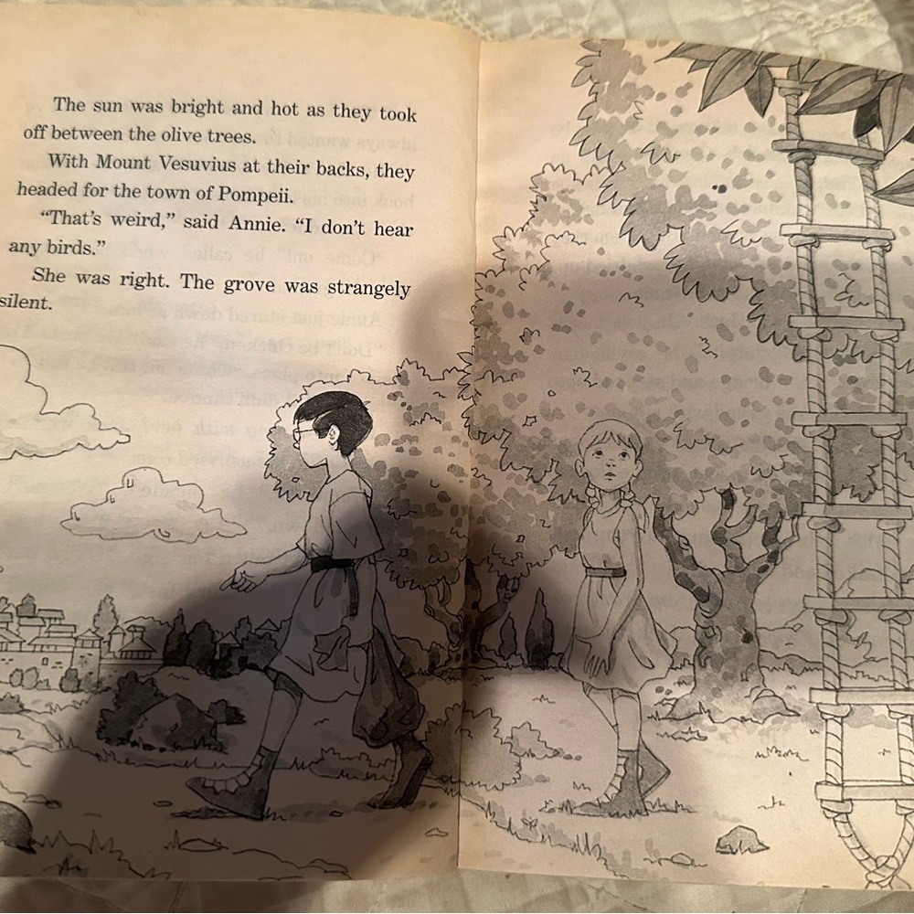 Vacation under the volcano- Magic tree house #13 - Picture 6 of 12